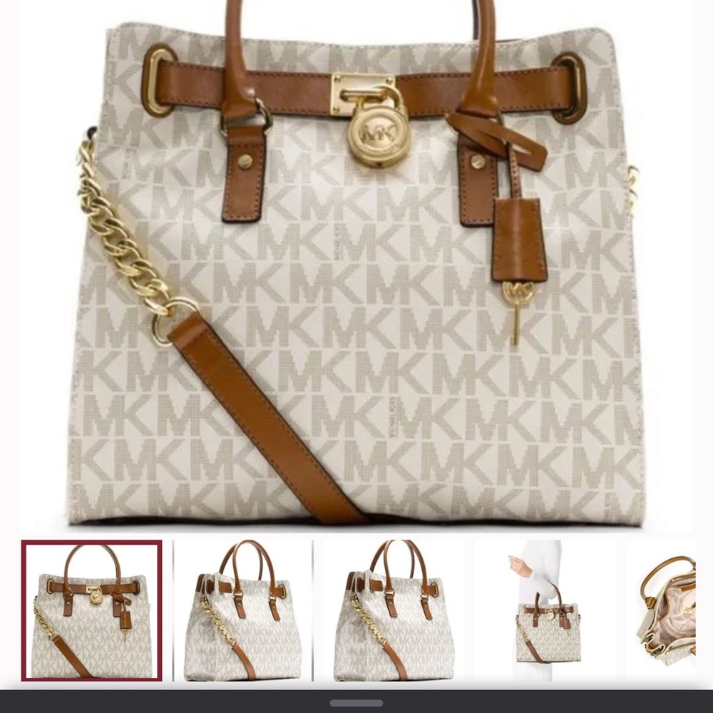 Michael Kors Hamilton Tote Signature Logo